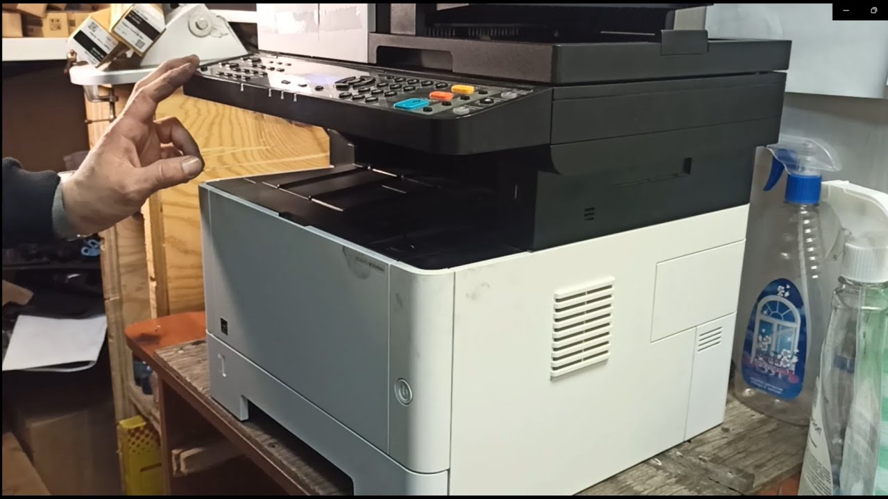 Почему принтер мажет и застревает бумага Кyocera m2040dn, m2235 dn|Repair of kyocera 2040dn