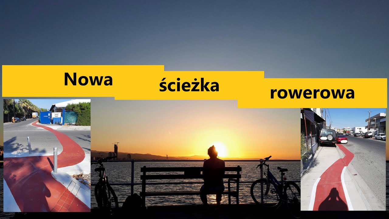 Nowa ścieżka rowerowa w Limassol NA CYPRZE [na szybko #1]