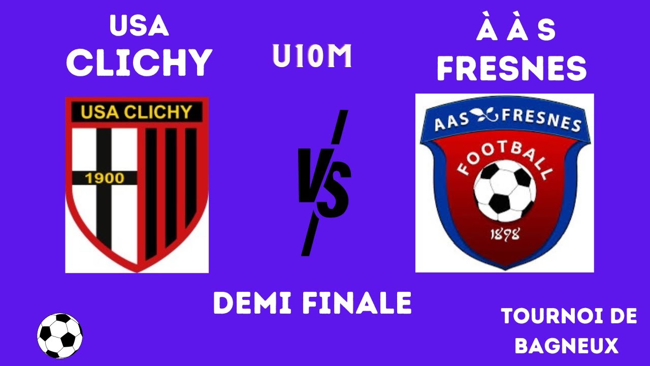 AAS FRESNES   vs USA CLICHY  ( demi-finale)