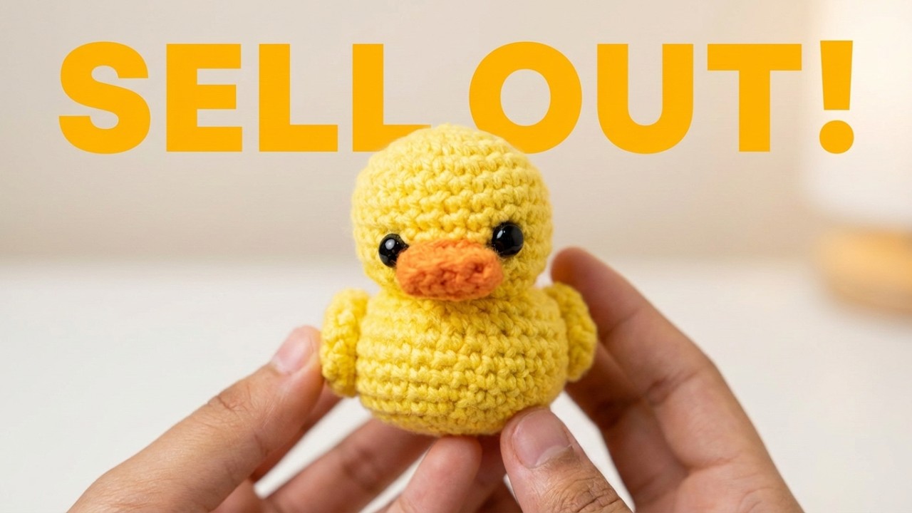 🦆 Cómo Hacer un PATO AMIGURUMI a Crochet | Tutorial | Idea para Vender o Regalar 🦆