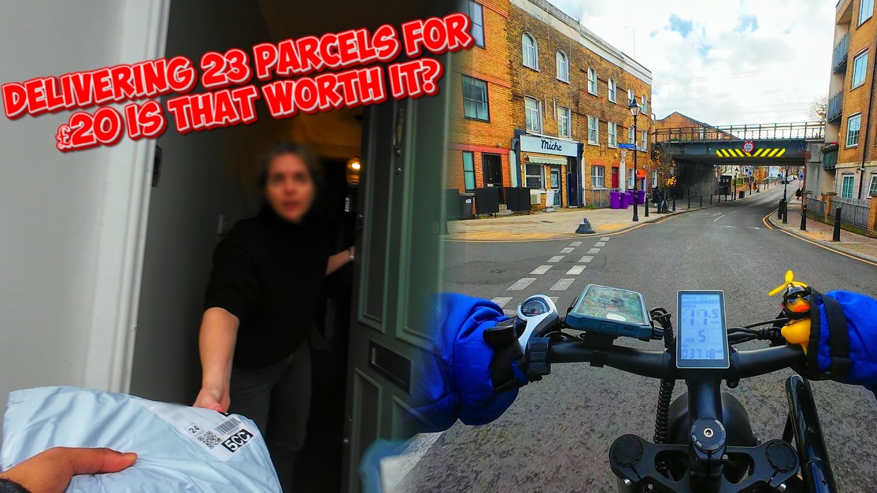 Delivering 23 Parcels For £20 Is That Worth It? No But It Is What It Is...