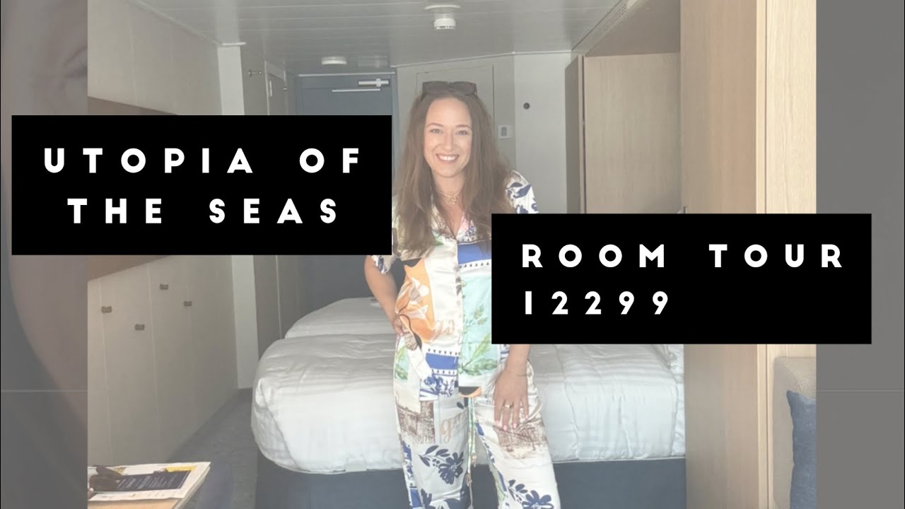 Room Tour | Utopia of the Seas 12299 | Boardwalk view Balcony