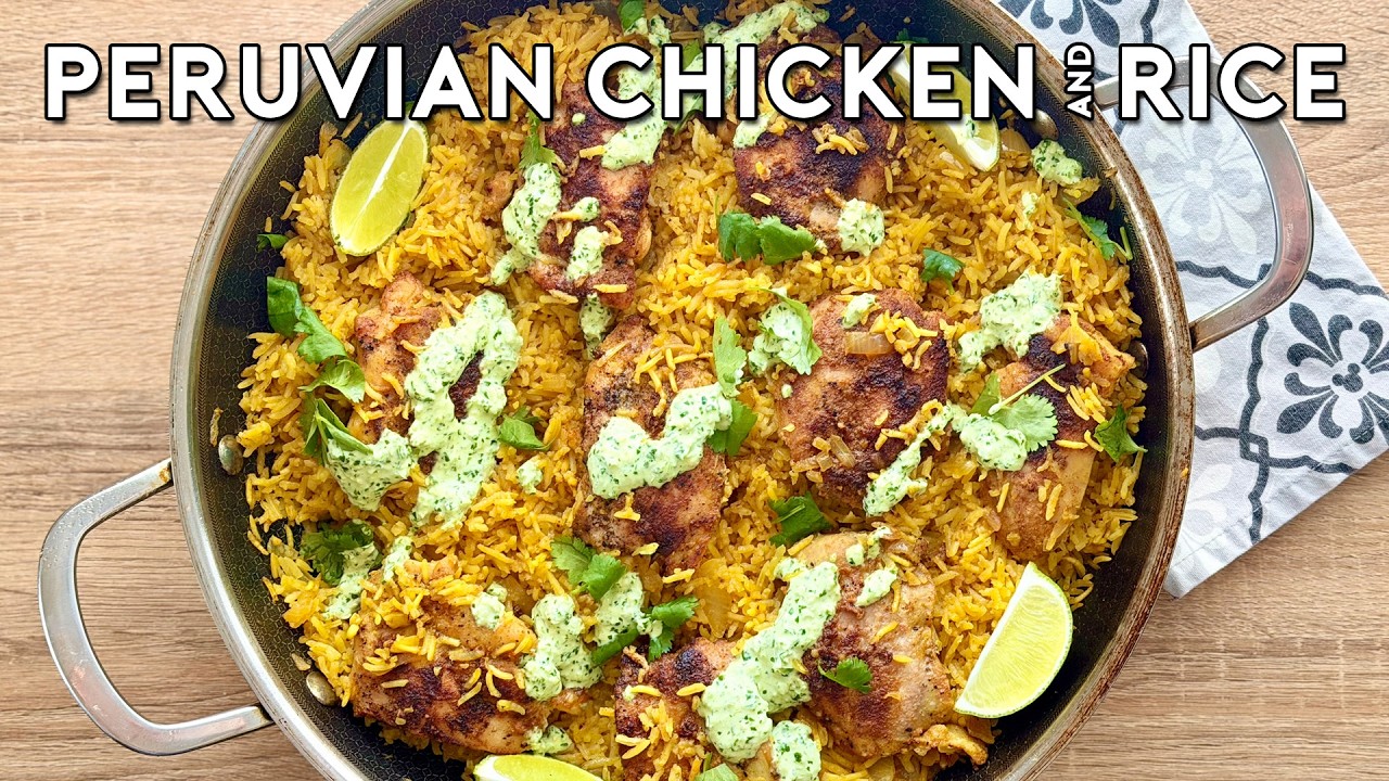 ONE PAN PERUVIAN CHICKEN AND RICE