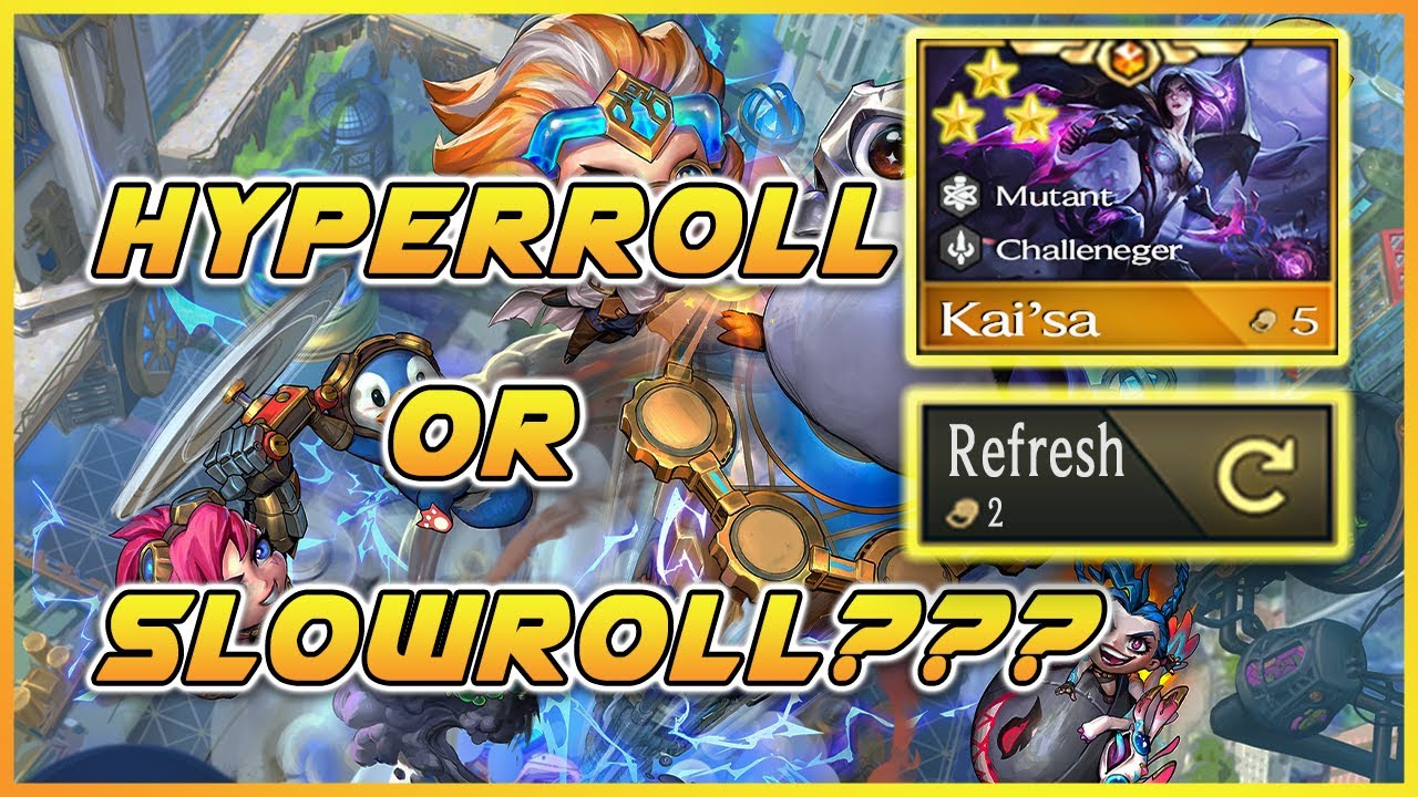 How to Reroll in TFT |  Slowrolling & Hyperrolling in Teamfight Tactics