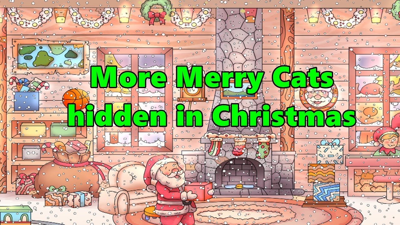More merry Cats hidden in Christmas