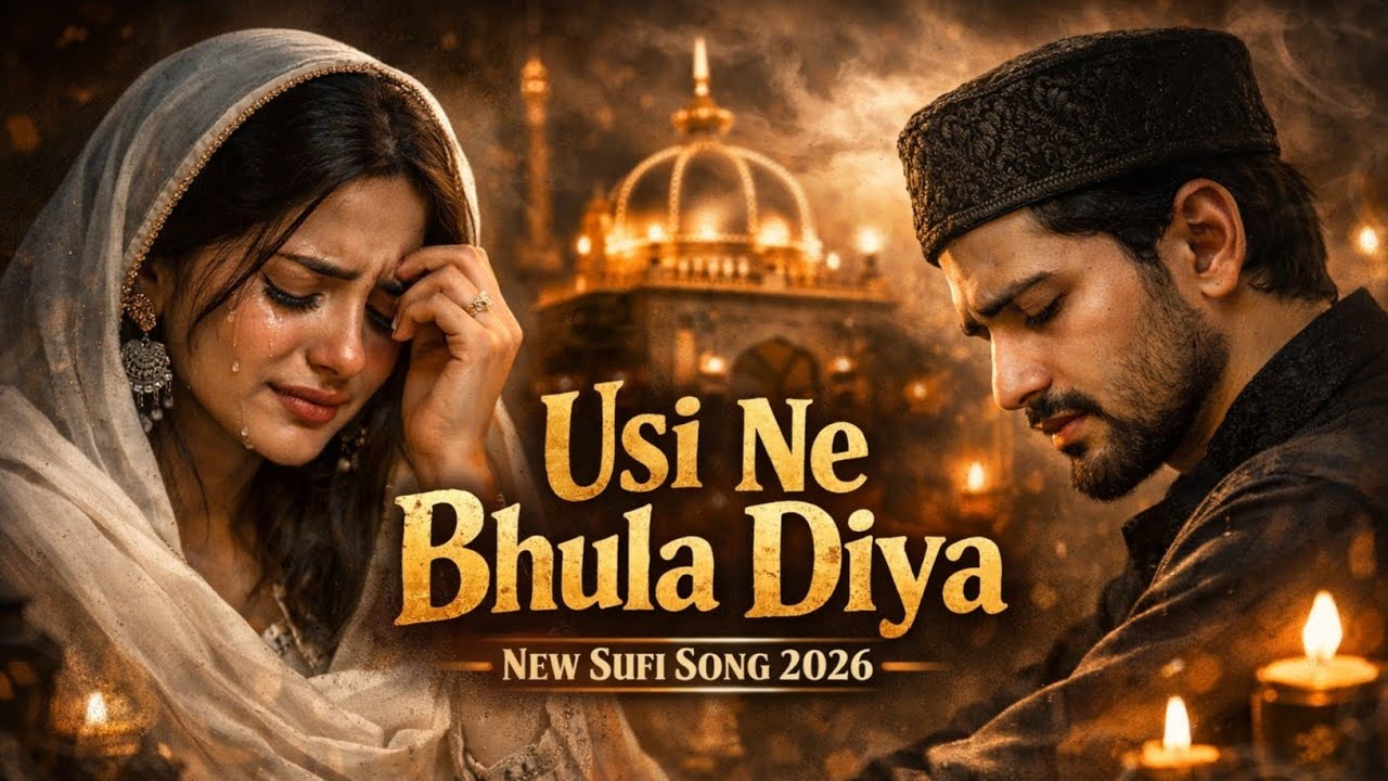 Usi Ne Bhula Diya | Heart Touching Sufi Song 2026 | Nusrat Fateh Ali Khan Style Qawwali