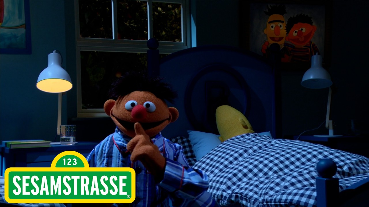 Ernie und Bert: Quietcheentchen will noch nicht schlafen | Sesamstra&szlig;e | NDR