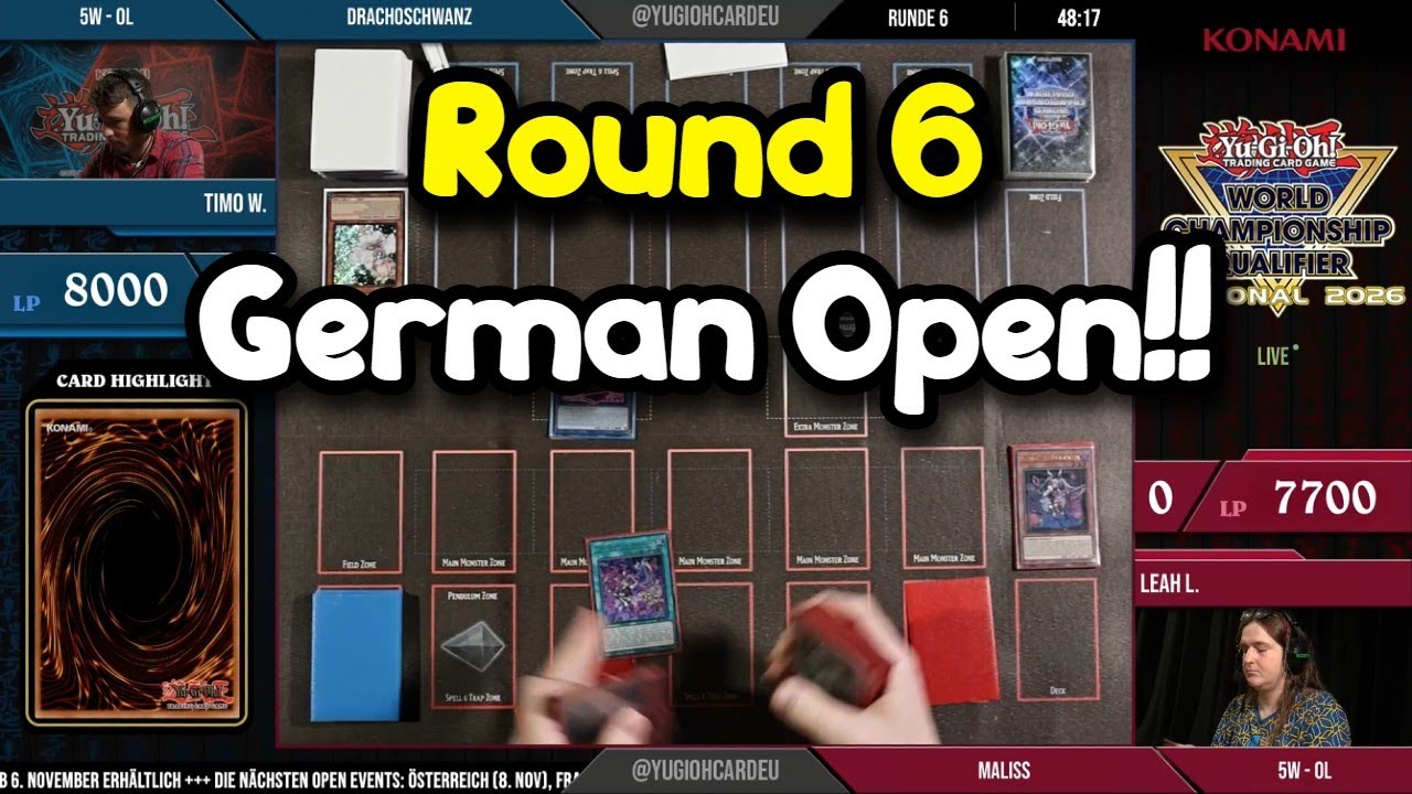 Round 6 German Open - Maliss Vs Dracotail