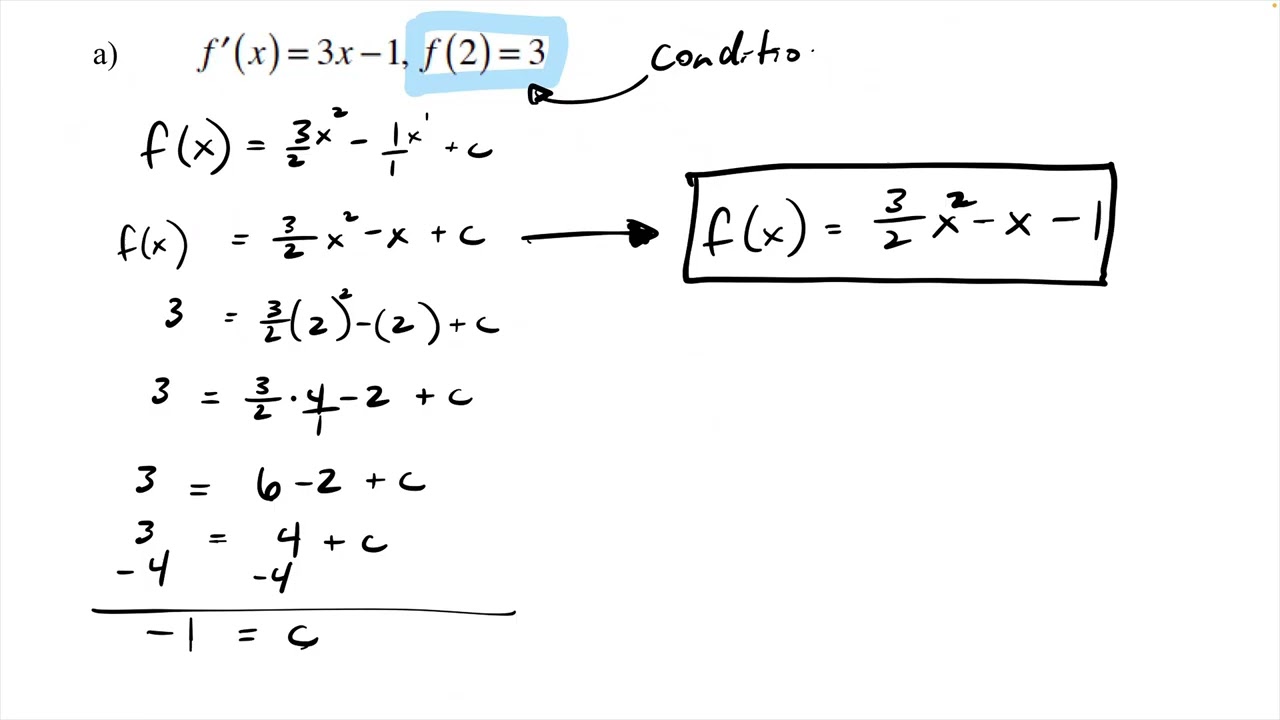 1/17/24 - Anti-Differentiation (Part 2)