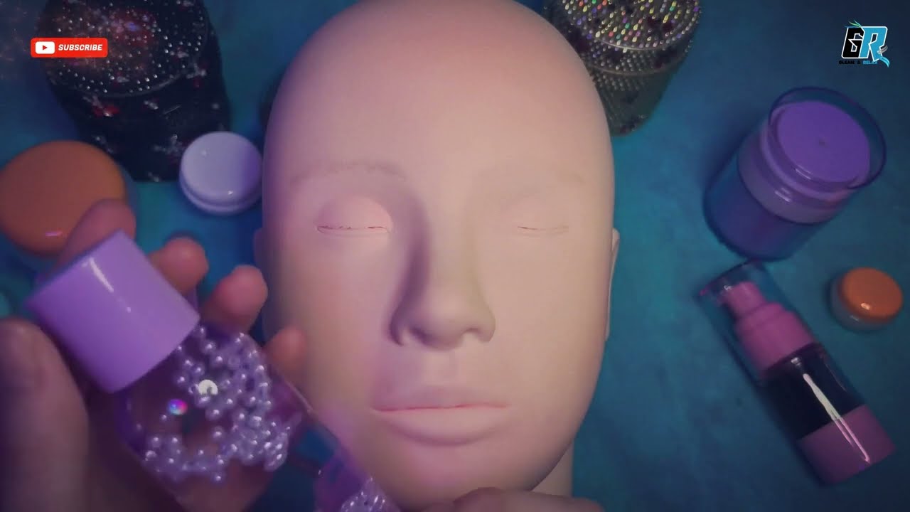 Relaxing Fake Skincare ASMR 💧 Pampering Mannequin Facial | ASMRplanet