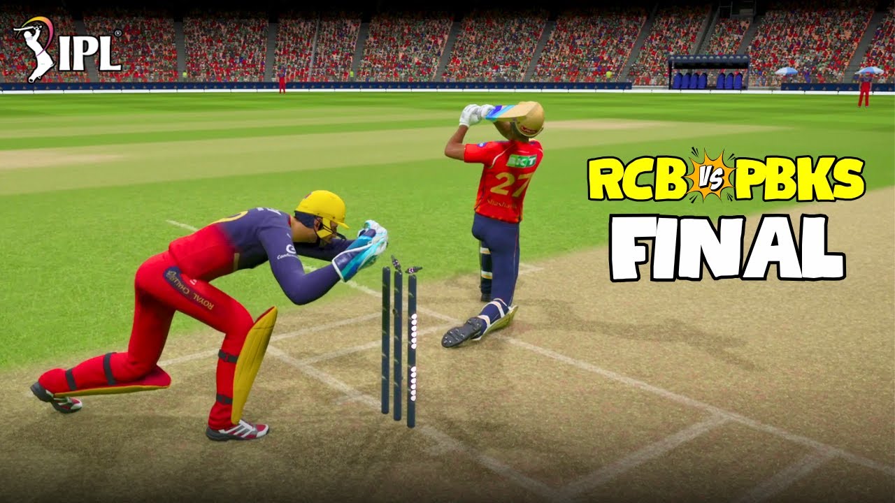 FINAL🔥RCB vs PBKS - Finally Ee Saala Cup Namde? - HIGH Scoring Encounter | IPL - CRICKET 24