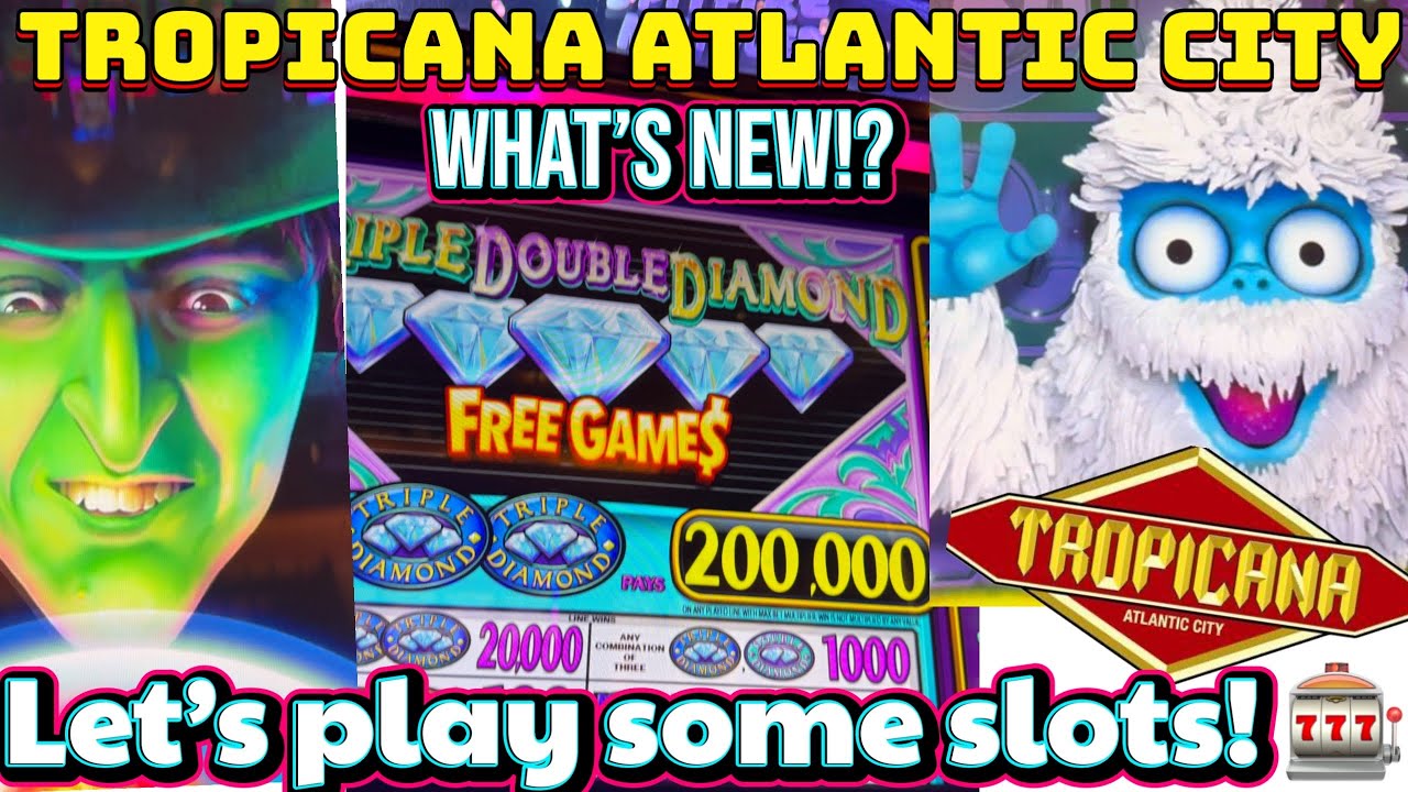 Время для казино Tropicana Atlantic City! Новый слот, игры с низкой волатильностью, мумия Мо и жу...