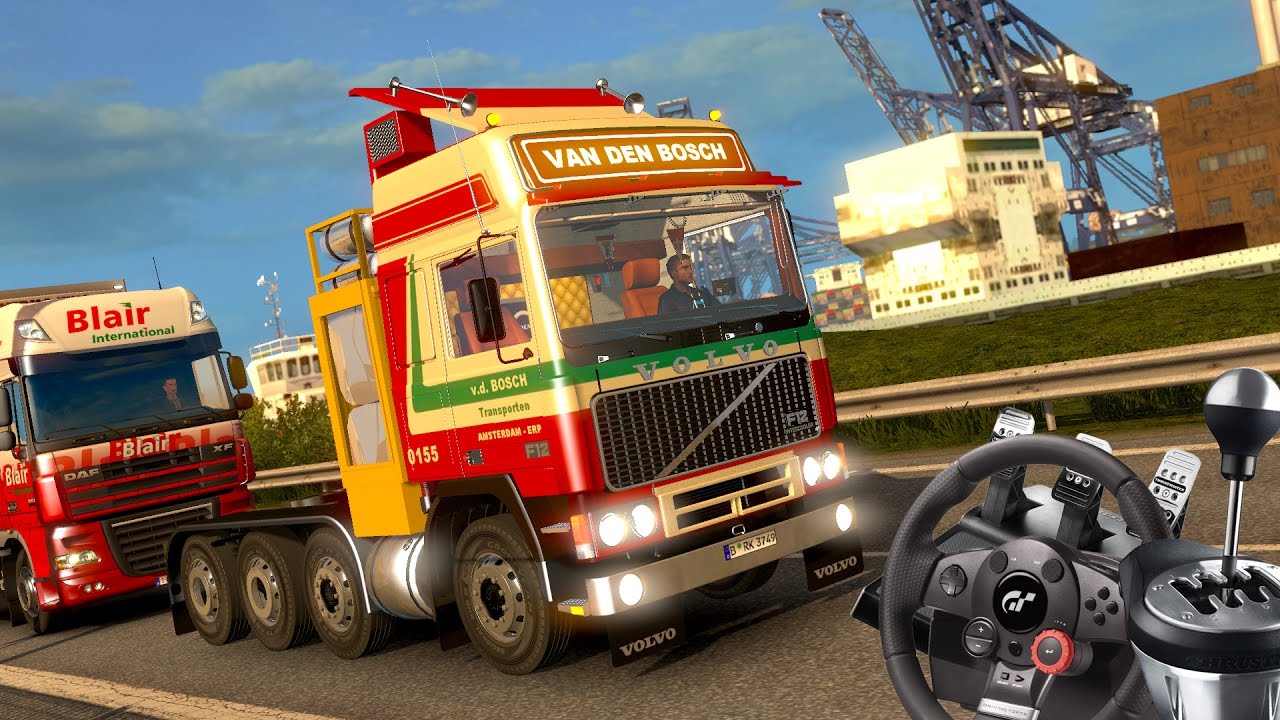 ETS2 #46 - Volvo F10/F12 - Promods 2.16 - Rusmap 1.7.2 (Euro Truck Simulator 2)