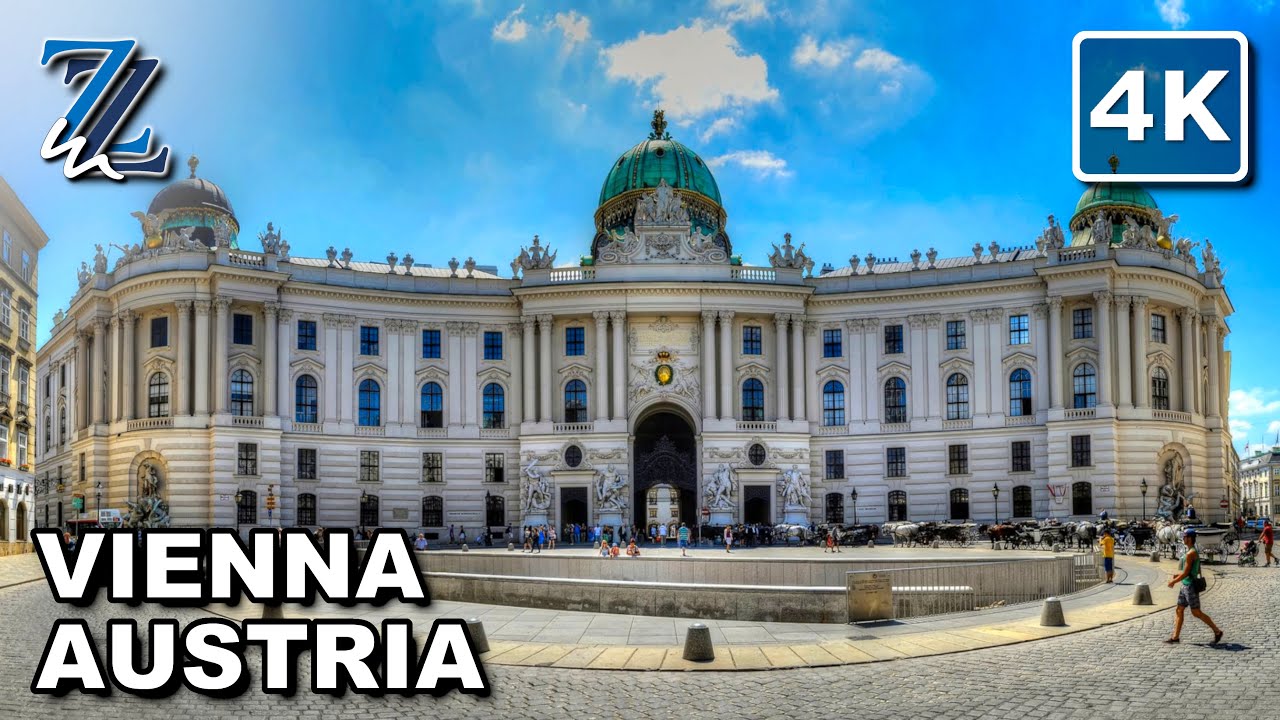 [4K] Walking in Vienna, Austria - Old Town