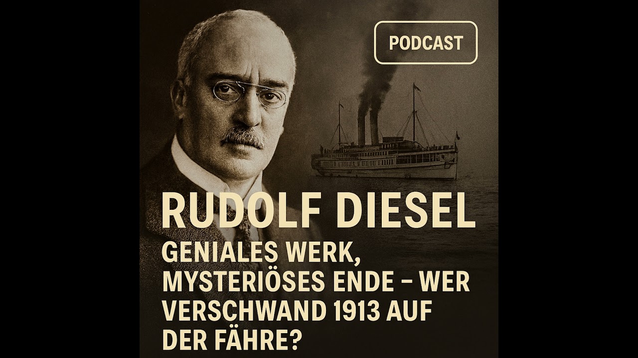 Rudolf Diesel: Geniales Werk, mysteri&ouml;ses Ende &ndash; Wer verschwand 1913 auf der F&auml;hre?