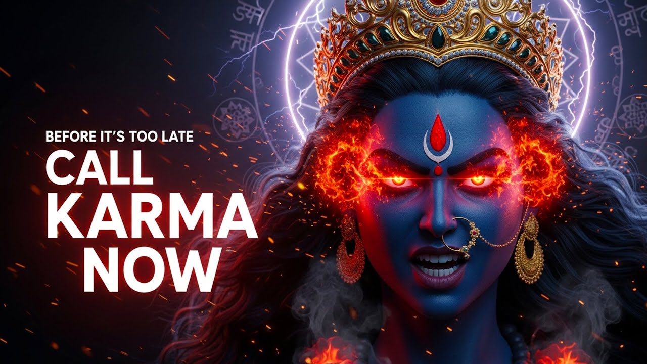 Unleash Karma on Enemies! 🔥 Powerful Kali Mantra for Justice