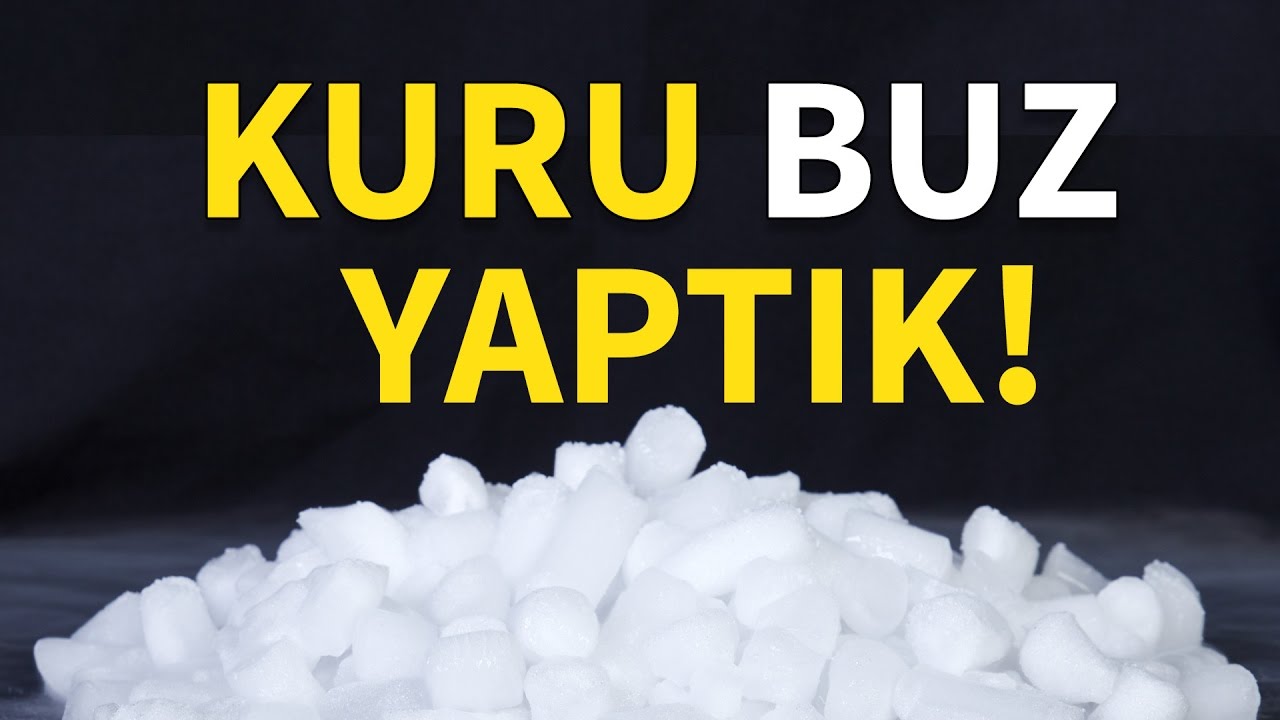 Karbondioksit Tüpünden Nasıl Kuru Buz Yapılır?