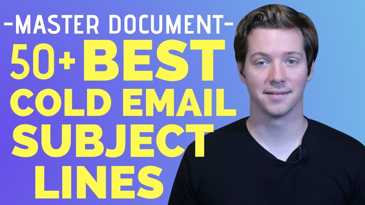 50+ Cold Email Subject Lines To Test [FREE DOWNLOAD]