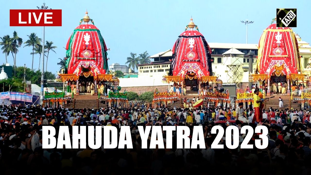Live: Bahuda Yatra 2023: Holy Trinity’s return journey to their original abode Srimandir