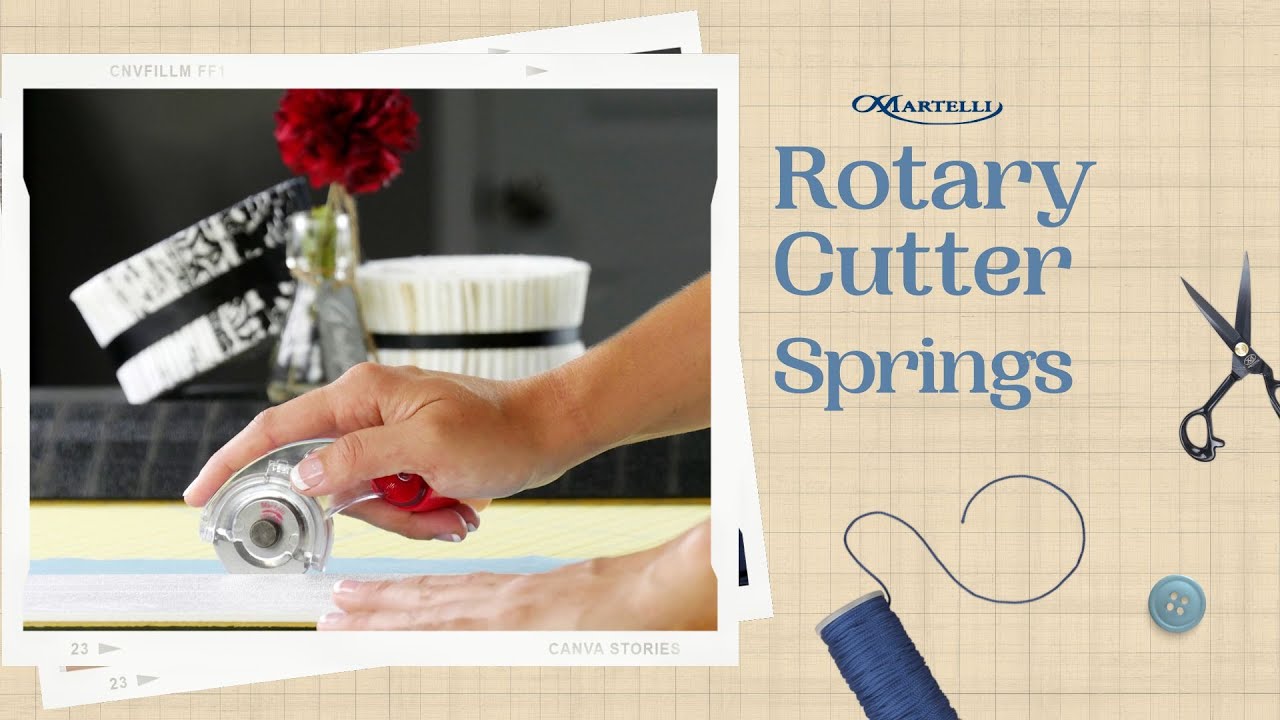 Martelli ERGO Rotary Cutter Spring Change