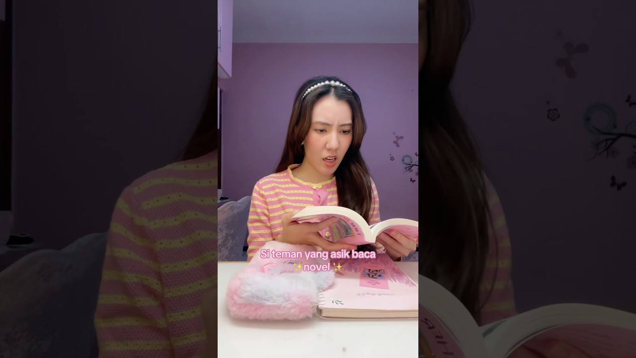 #pov si teman yang asik ✨baca novel✨ #shorts