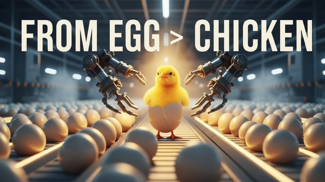 Inside a Modern Chicken Factory Egg Incubation & Broiler Raising