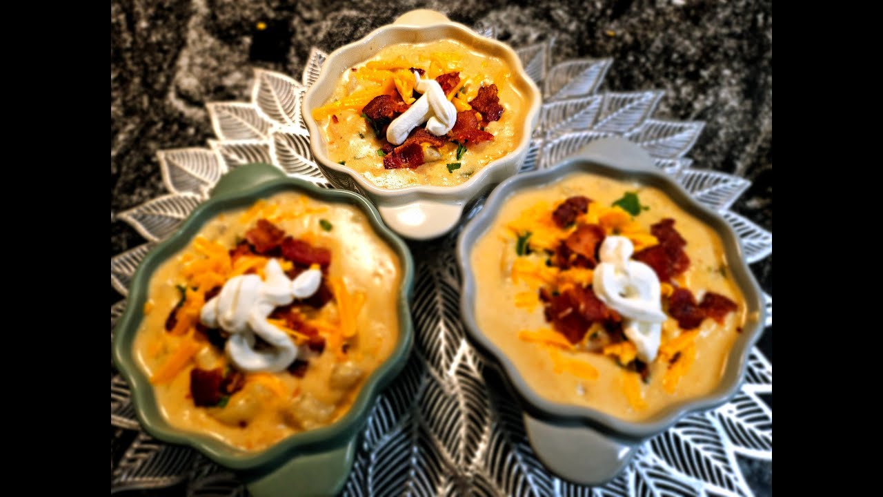 LOADED POTATO SOUP - STIRMAX MULTICOOKER