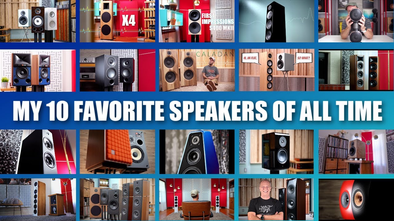 Ten Favorite (Reviewed) Speakers Of All Time!