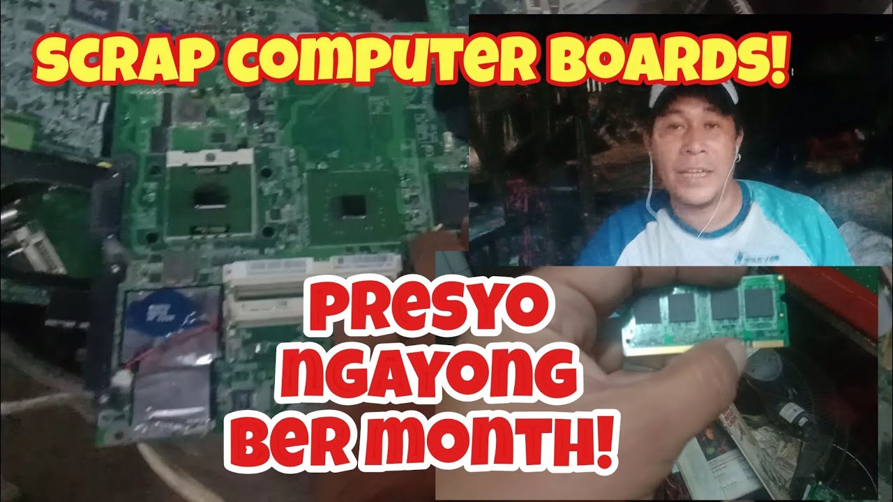 Scrap computer boards, Price update, Ngayong ber months.