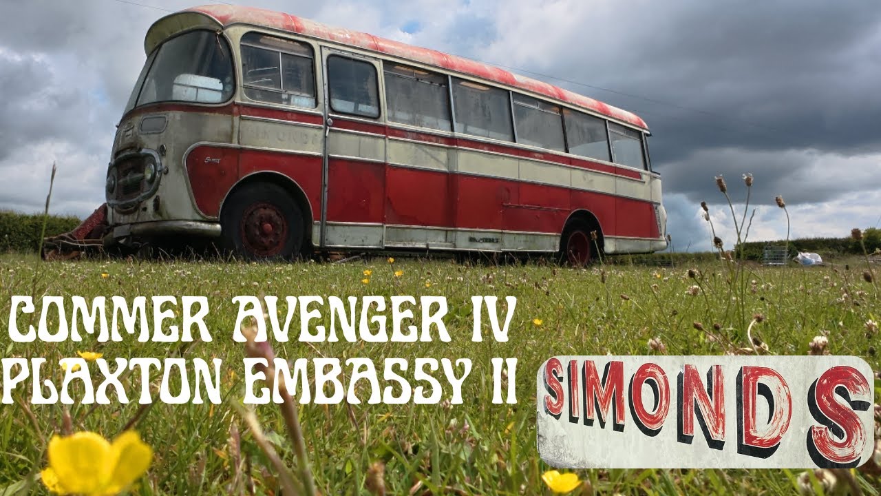 Simonds of Diss 1963 Commer Avenger IV Plaxton Embassy future glamping pod project not scrap #bus