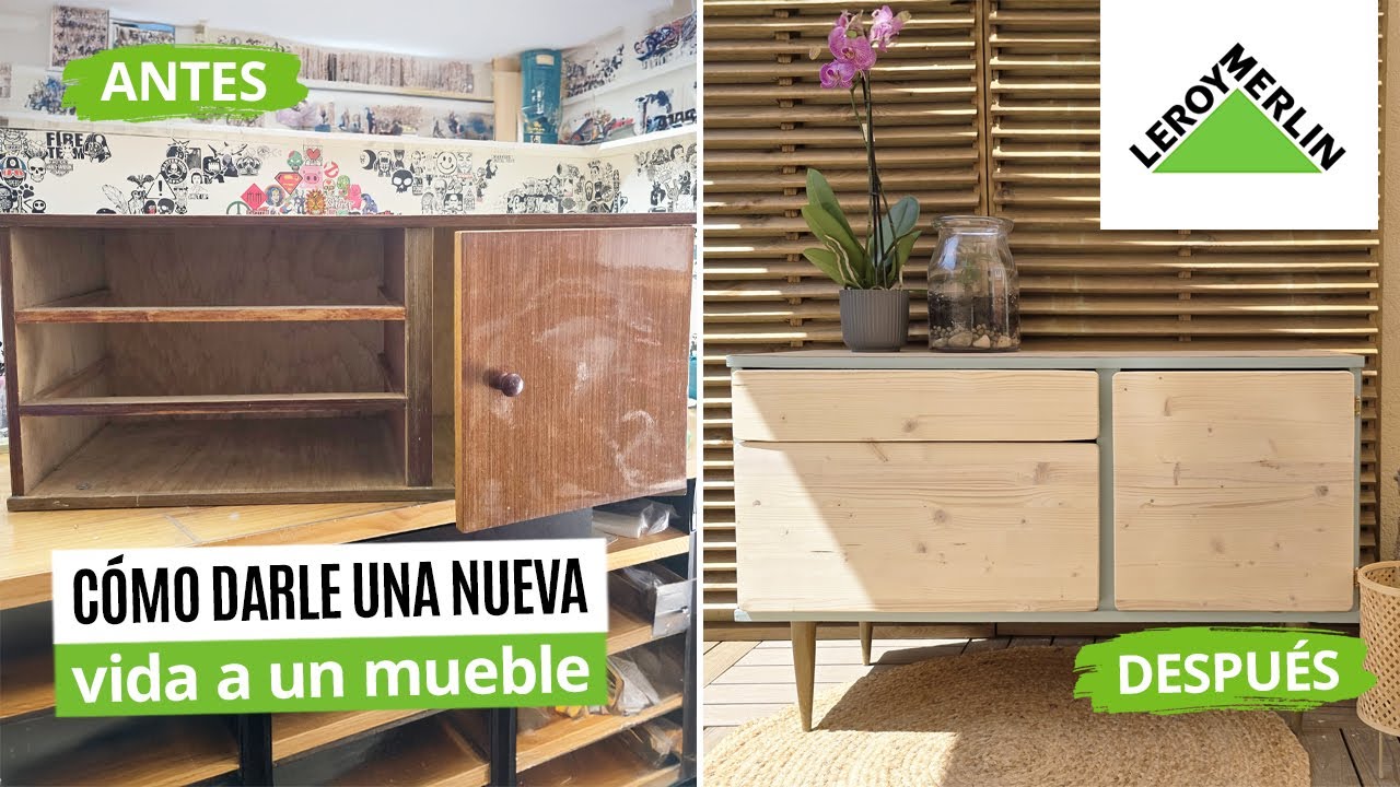 Cómo darle una nueva vida a un mueble con @InventandoBaldosasAmarillas   | LEROY MERLIN