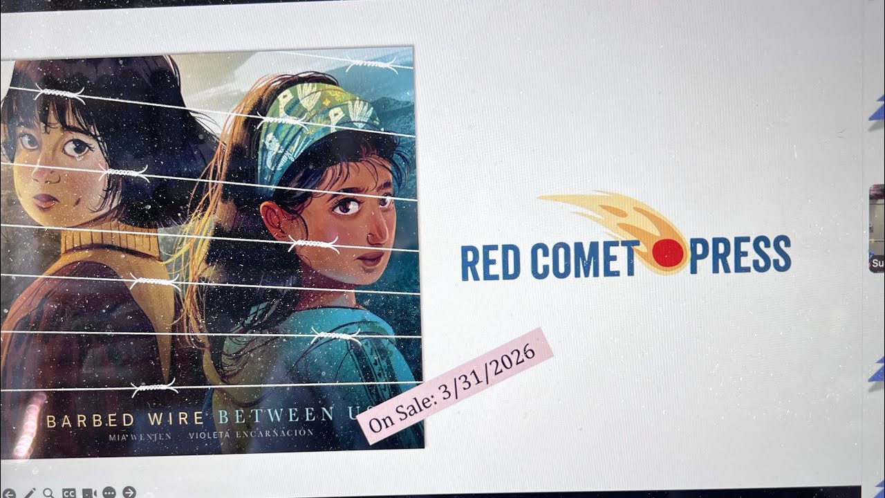 Вебинар Сюзанны Ричардс о детской книге: «Колючая проволока между нами» Мии Веньен.