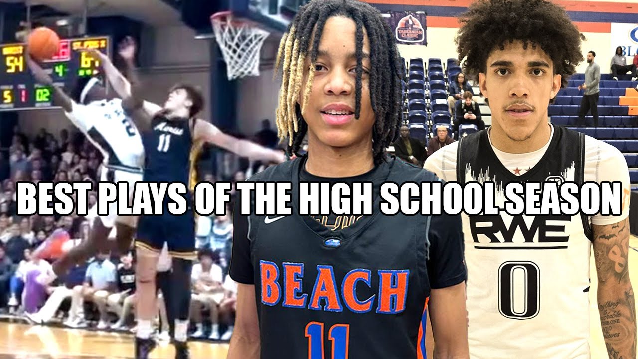 JAWDROPPING PLAYS FROM THE 2026 HS BASKETBALL SEASON!