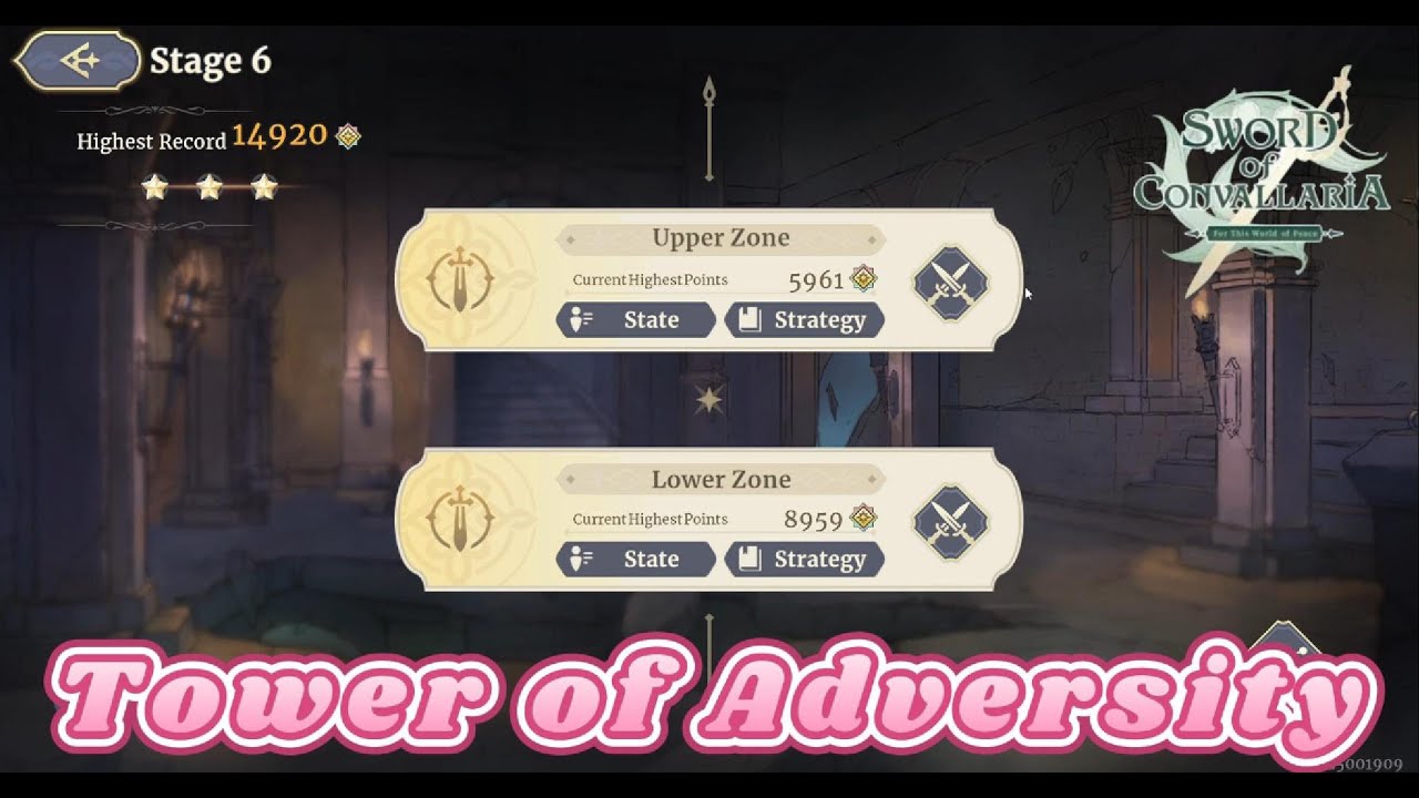 Sword of Convallaria - Tower of adversity 6