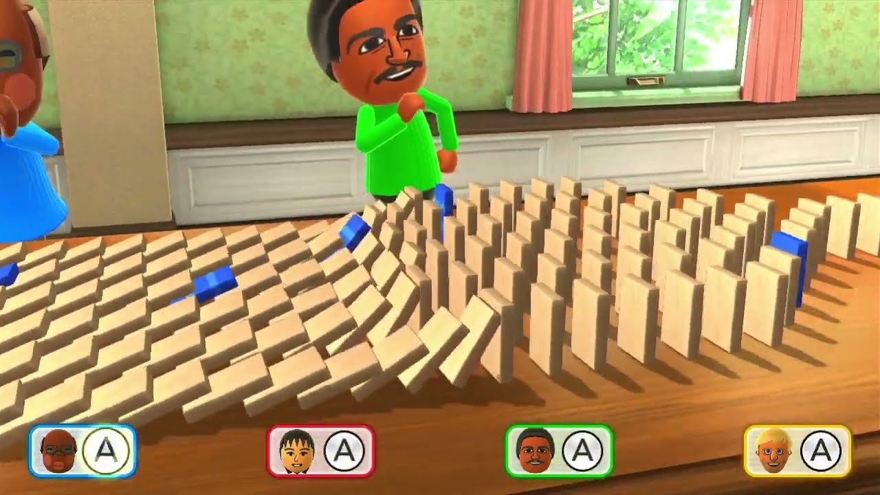 Wii Party U - Dojo Domination All Minigames /   PStarting
