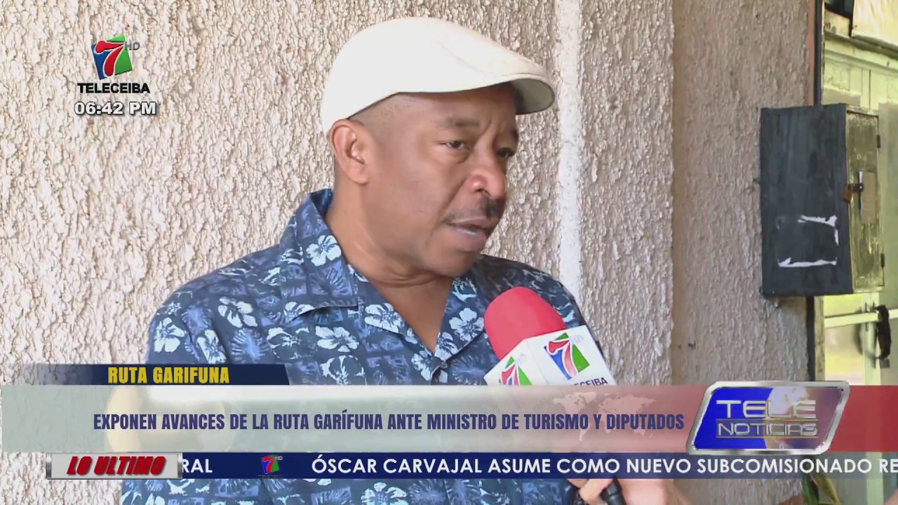 Exponen avances de la Ruta Garífuna ante ministro de turismo y diputados