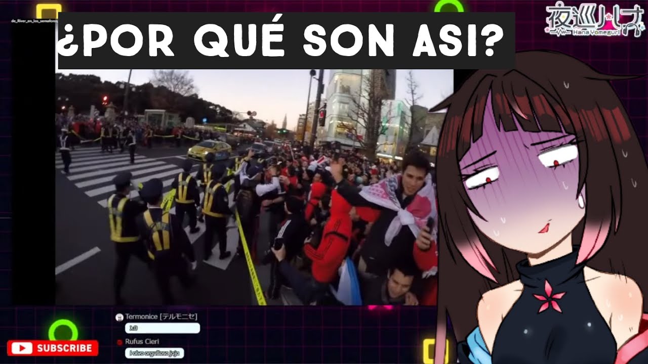 Hana Yomeguri reacciona a hinchas argentinos haciendo alboroto en Japón, parte 2