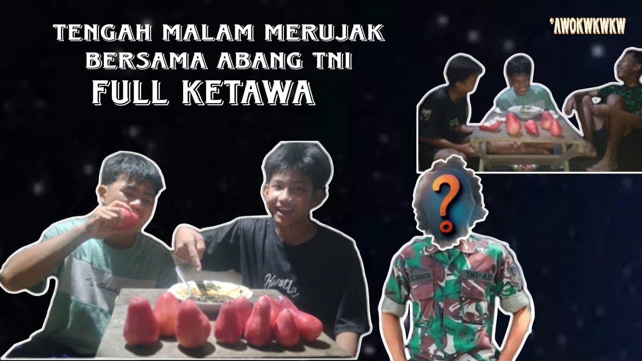 JAM 1 MALAM KAMI MERUJAK JAMBU JAMAIKA‼️