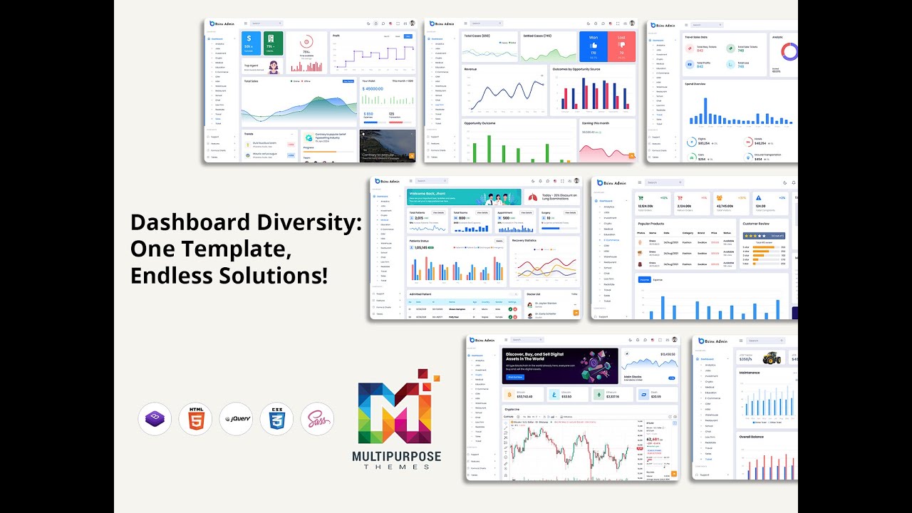 Bootstrap 5 Dashboard Template for Seamless Web Development
