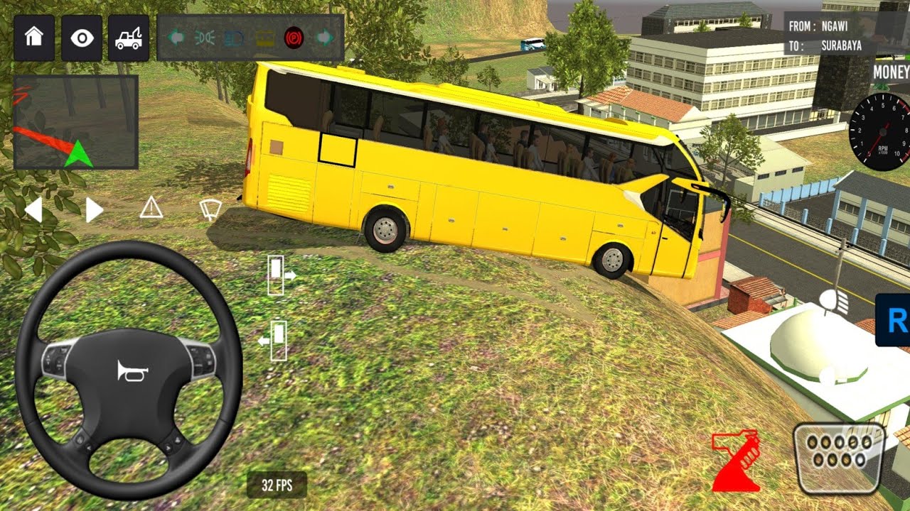 Indonesia Coach bus driving 💥 !!DRIVYX5X!! Euro bus simulator 2026 Android gameplay #game 1 Part 57