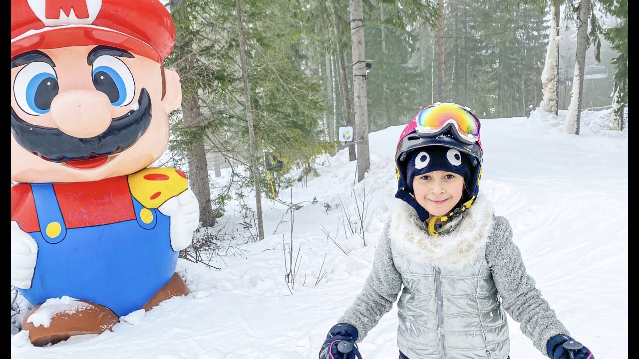 Weekend i Kungsberget - barnv&auml;nlig skid&aring;kning