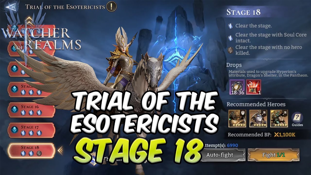 Trial of the Esotericists Stage 18 | Watcher of Realms