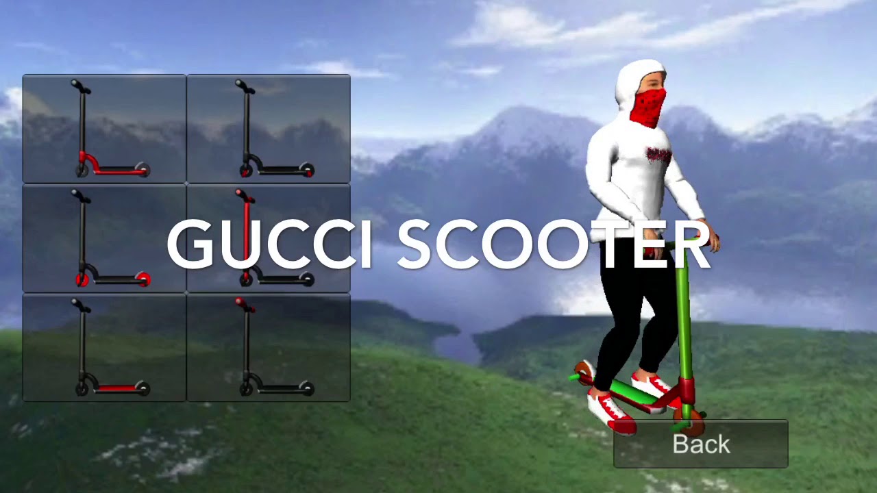 Scooter FE3D supreme/gucci scooter/outfit