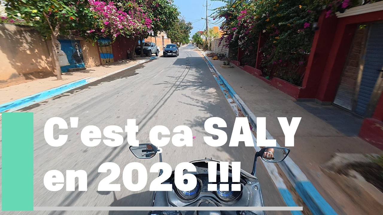 SALY au Senegal en 2026 !!! Vlog en moto - (1ere Partie)