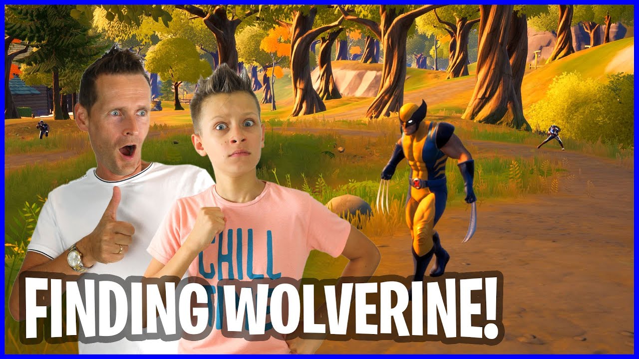 RONALD FOUND WOLVERINE FOR ME!!!