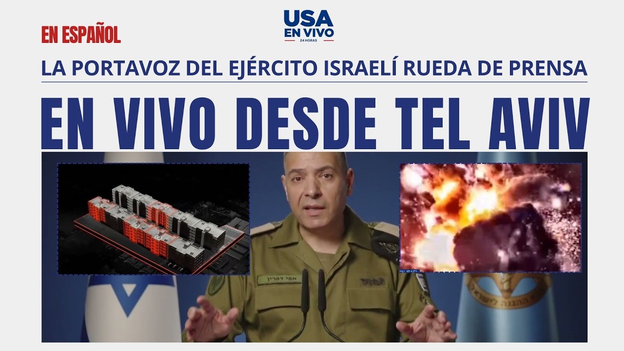 ¿Qué destruyó Israel en Teherán? El Portavoz de las FDI revela los objetivos clave | USA EN VIVO 🔴