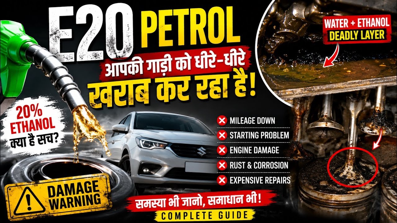 How E20 Petrol Damages Your Vehicle? And How to Prevent It