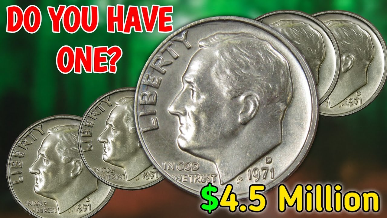 1971-D Roosevelt Dime Worth $4.5 Million!? Rare U.S. Coin You Need to Check! 💰🔥 @ProfitShow