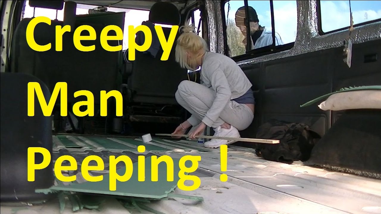 023) Installing a new Insulated Floor PART 1 - Ford Transit Minibus Camper Conversion - vanlife