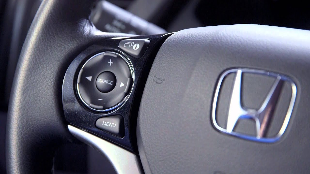 Honda Display Audio: Steering-Wheel Control Shortcuts